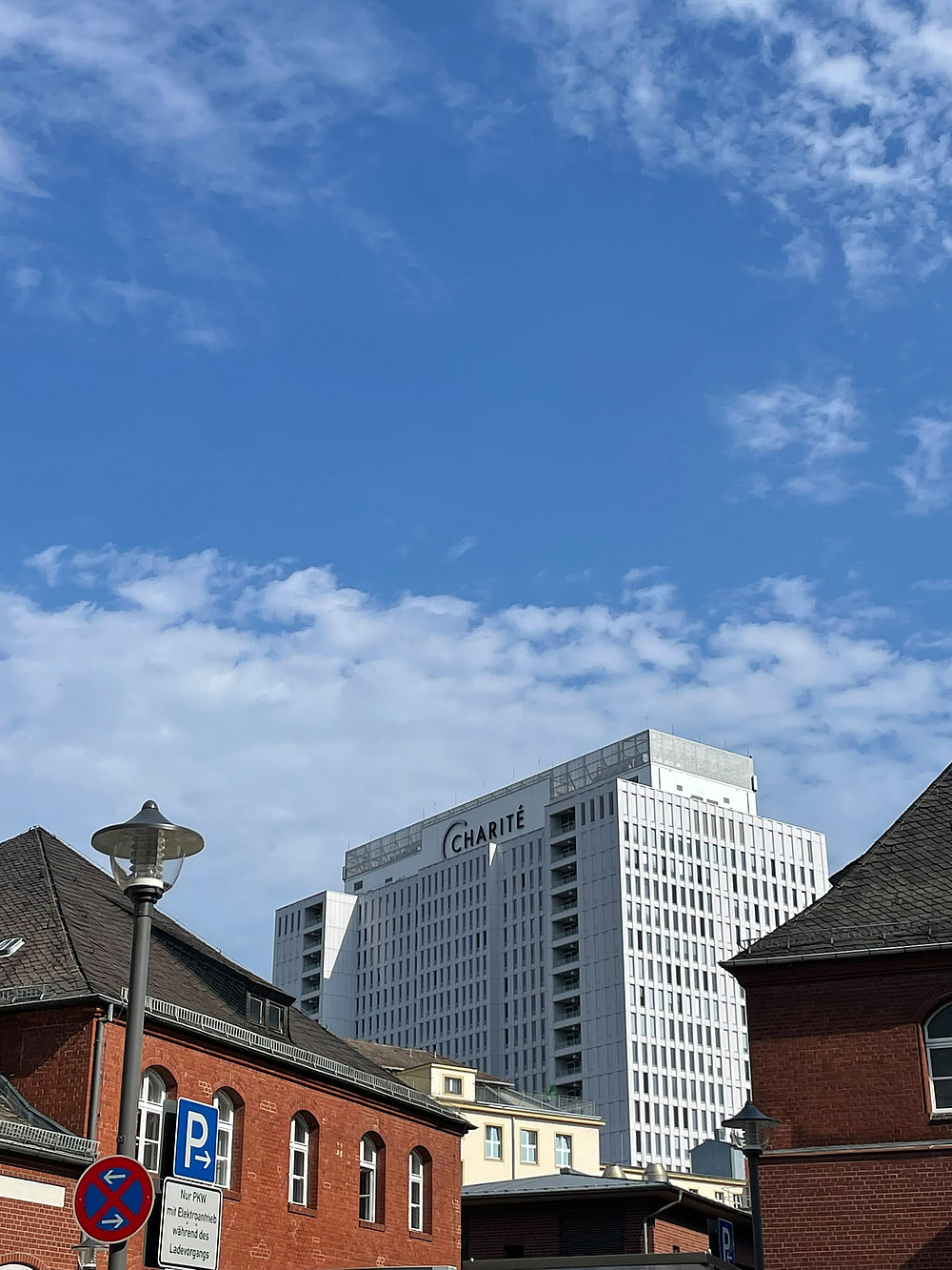 Charité in Berlin Frontansicht 