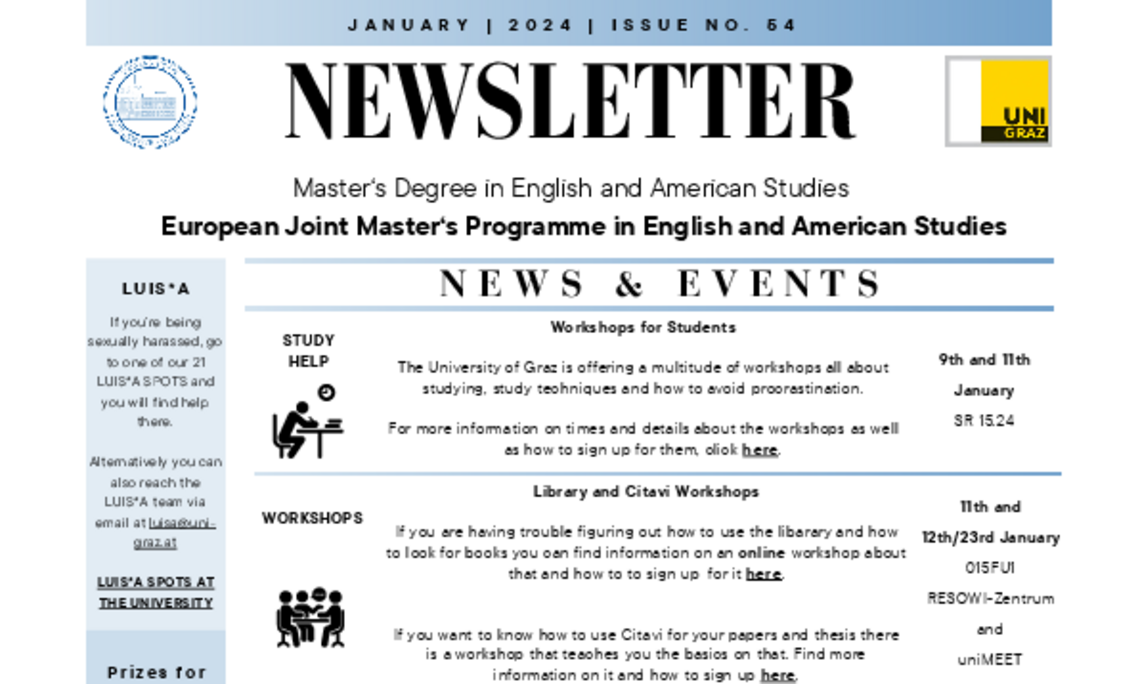 January Newsletter