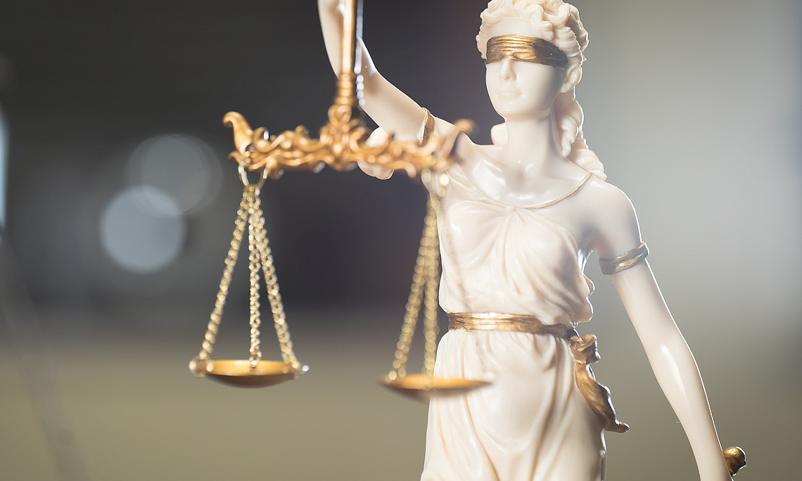 Justitia, Göttin der Gerechtigkeit