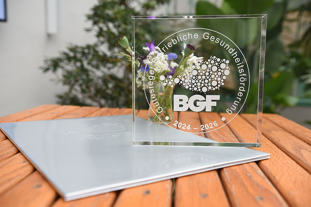 Seal of quality BGF 2024-2026 ©Uni Graz/Schweiger