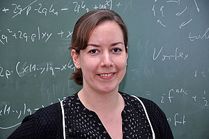 "Shootingstar" der Physik: Astrid Eichhorn hielt an der Uni Graz einen Vortrag über Quantengravitation. Foto: Uni Graz/Kastrun. 