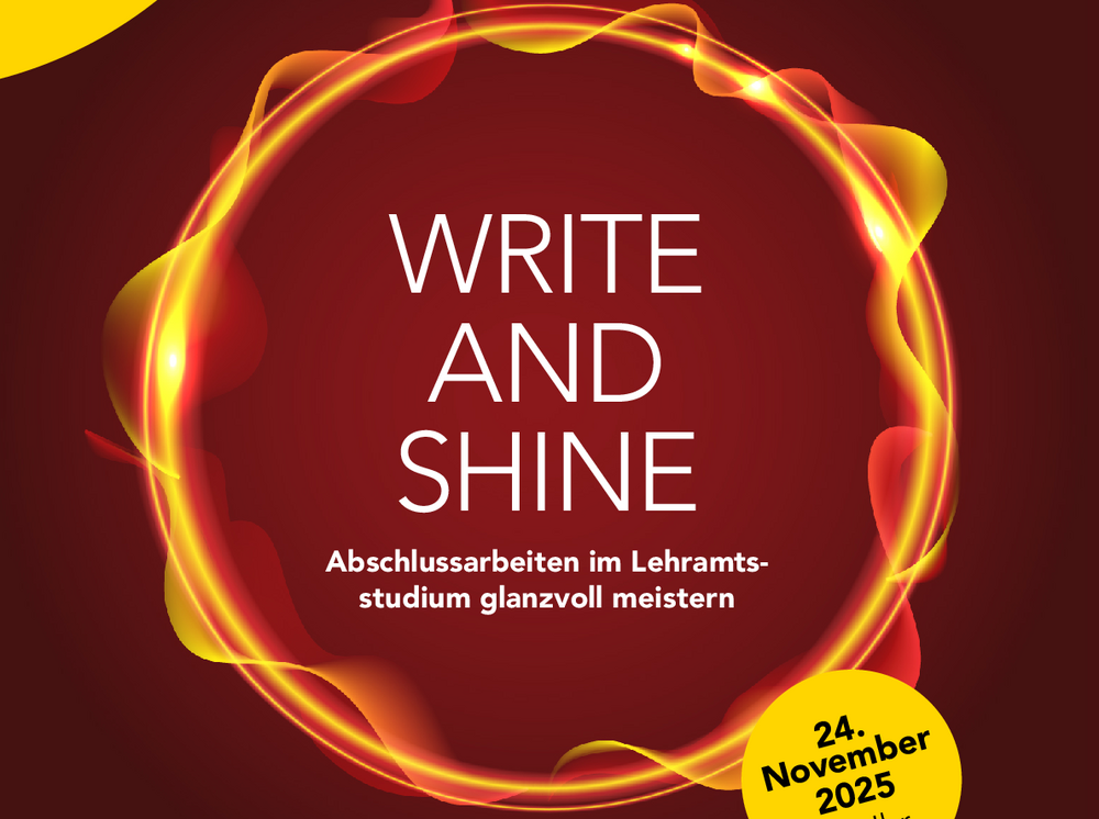 Poster Write & Shine 