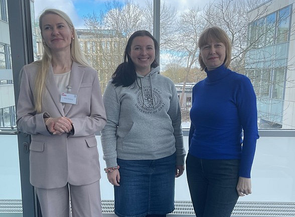 Fr. Babkina E., Fr. Zelena-Bauer, Fr. Prof. Stepanova 