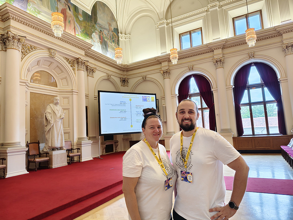 Andrea Richter-Grall und Christoph Bauer bei den FUTURE EDUCATION DiLabs 2026 ©Michaela Handke