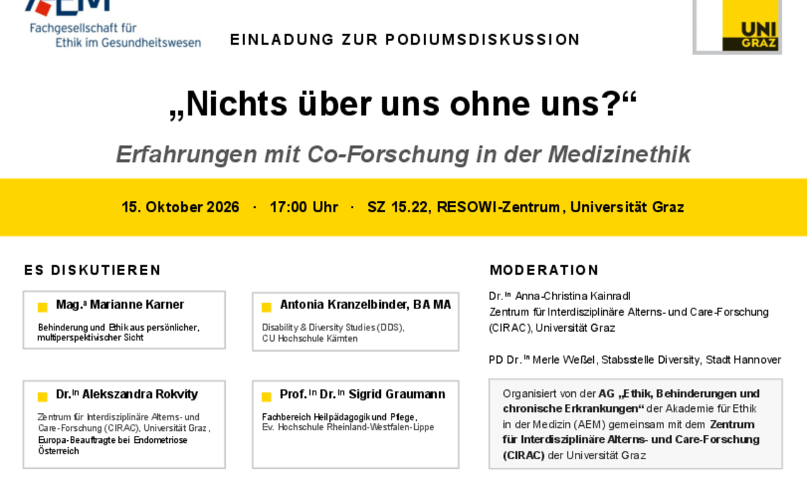 Podiumsdiskussion AEM