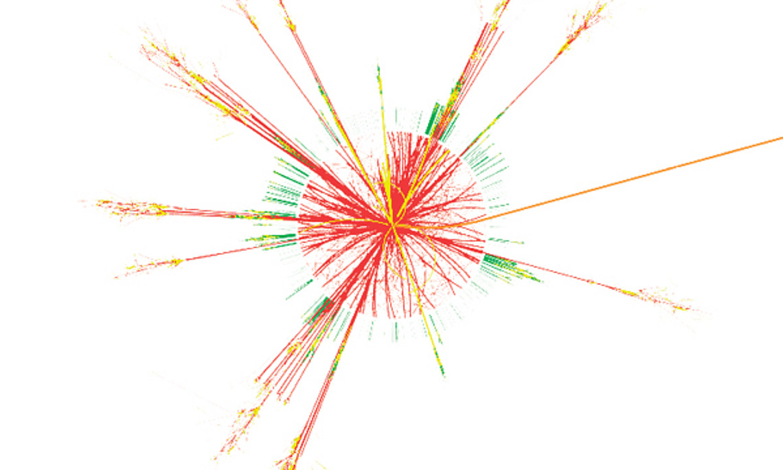 Mehr als 40 Jahre wurde nach dem Higgs-Teilchen gesucht.