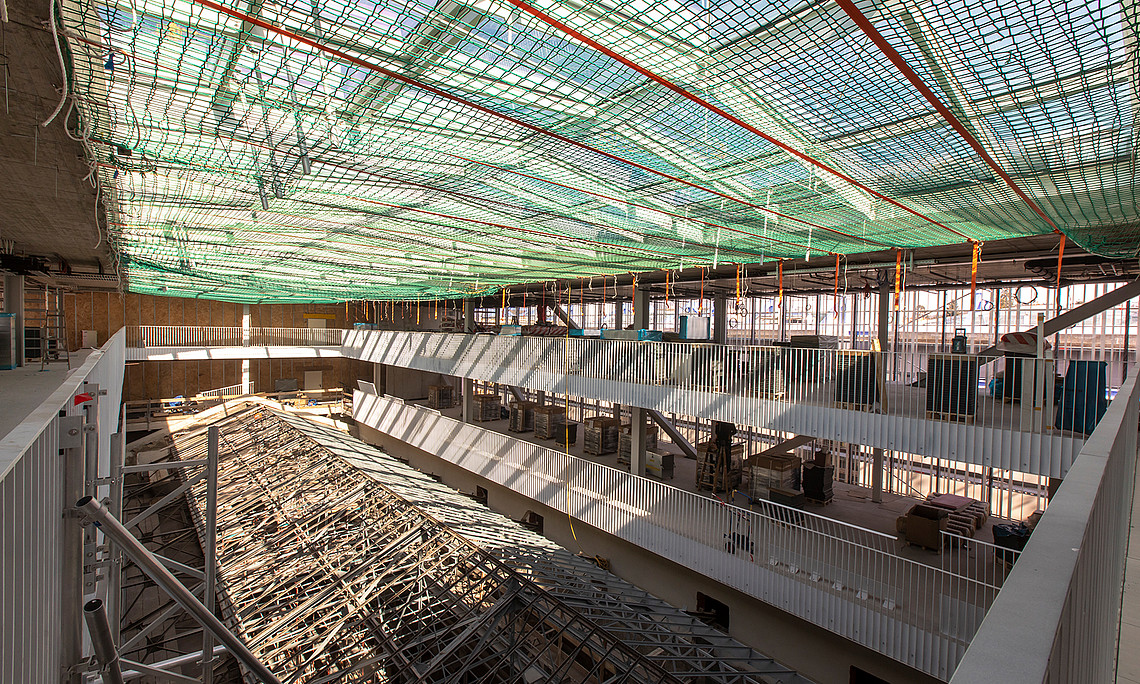Baustelle, Universitätsbibliothek, Karl Franzens Universität