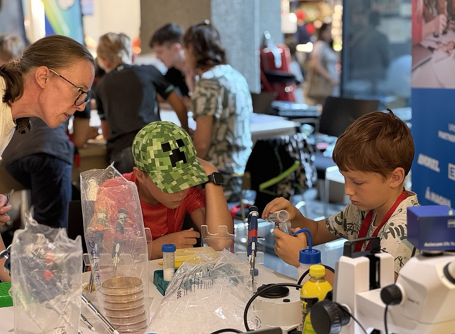 Das OLG bei der Kinderstadt ©Uni Graz/Plattner