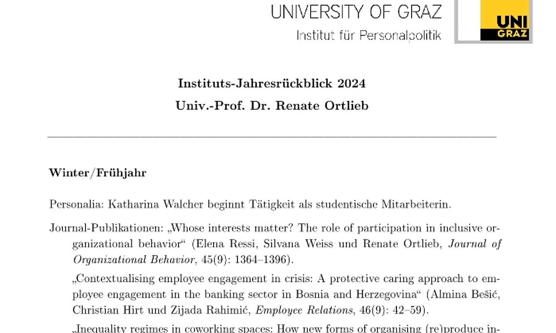 Text, Aktivitäten, Jahresrückblick 2024