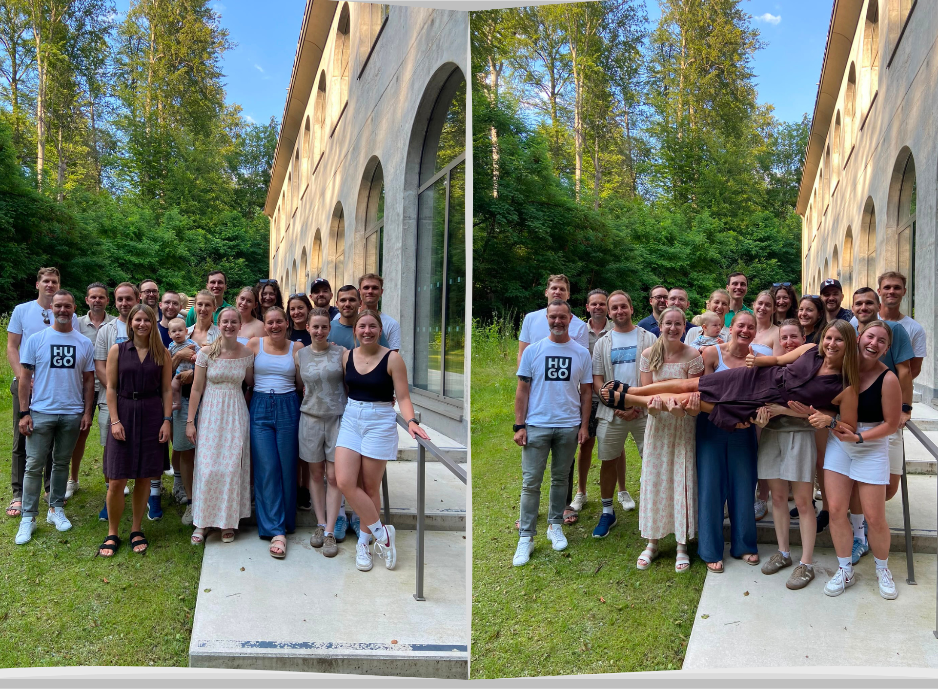 Gruppenfoto Abschlussevent 