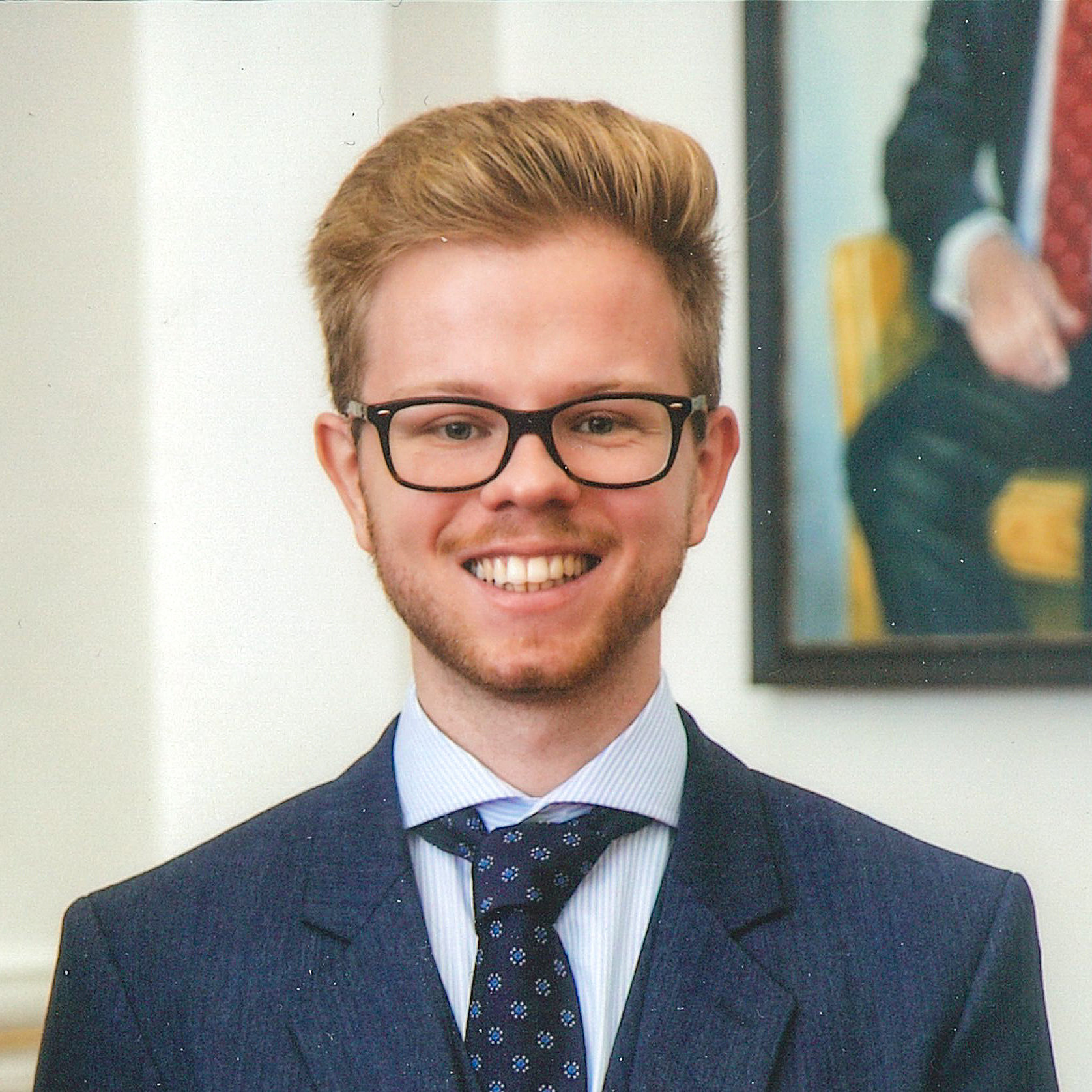 Mag. Hilgartner in der Aula der Universität Graz