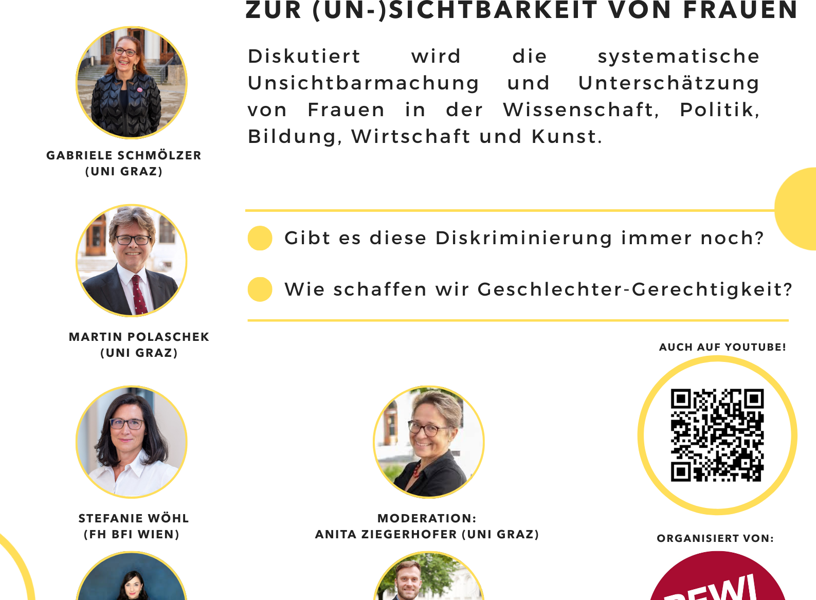 Podiumsdiskussion Matilda Effekt 