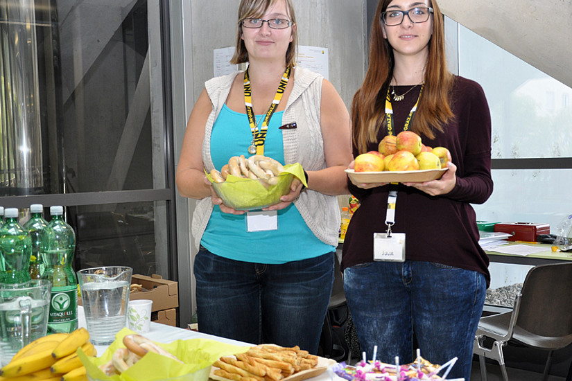 Neben jeder Menge Infos kommt auch das leibliche Wohl nicht zu kurz.