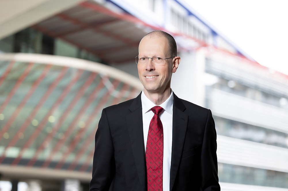 Portraitfoto Rainer Niemann, Institut für Unternehmensrechnung und Steuerlehre ©SBESS/Wolf