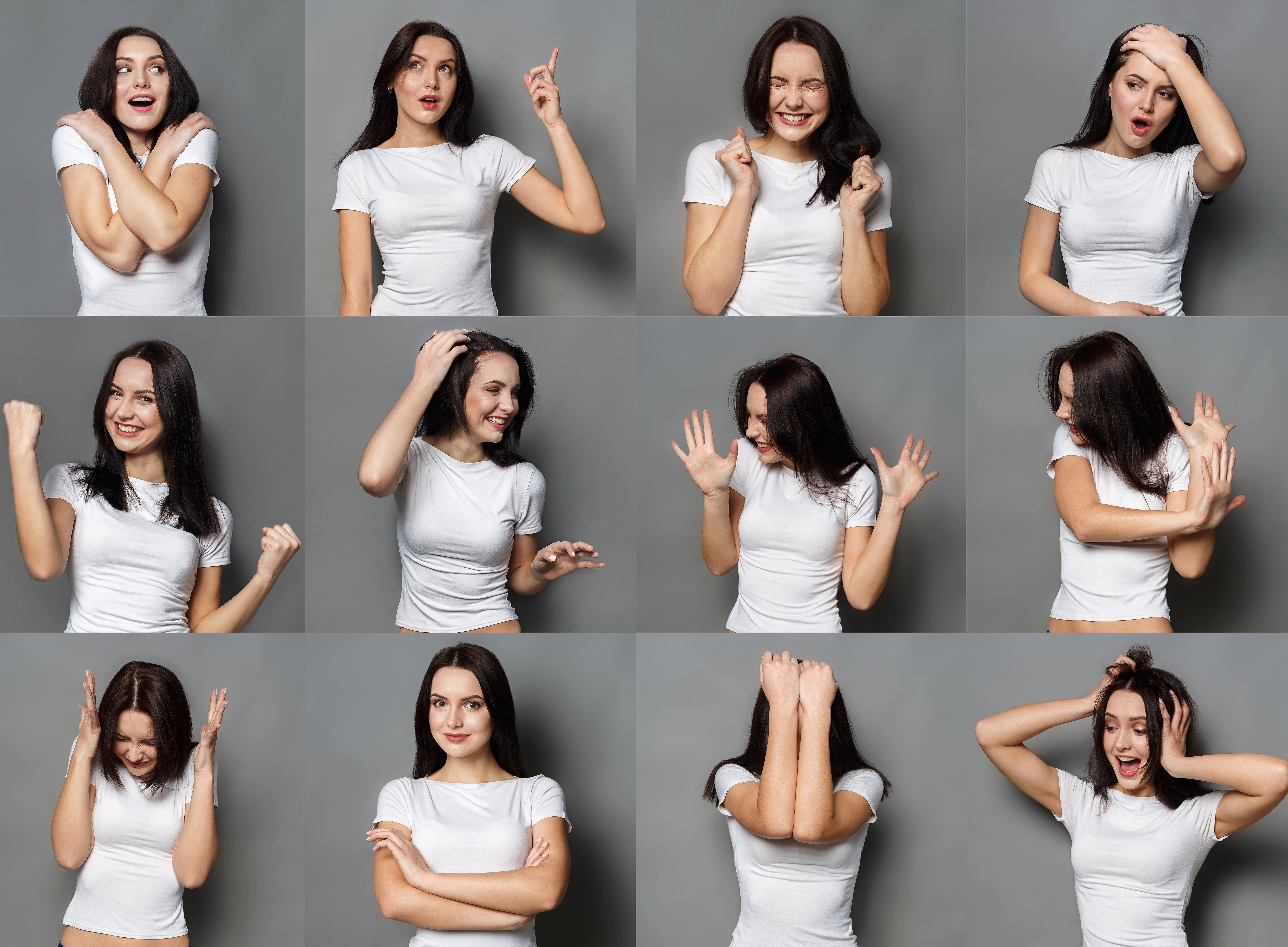 Mimik und Gestik ©Adobe Stock