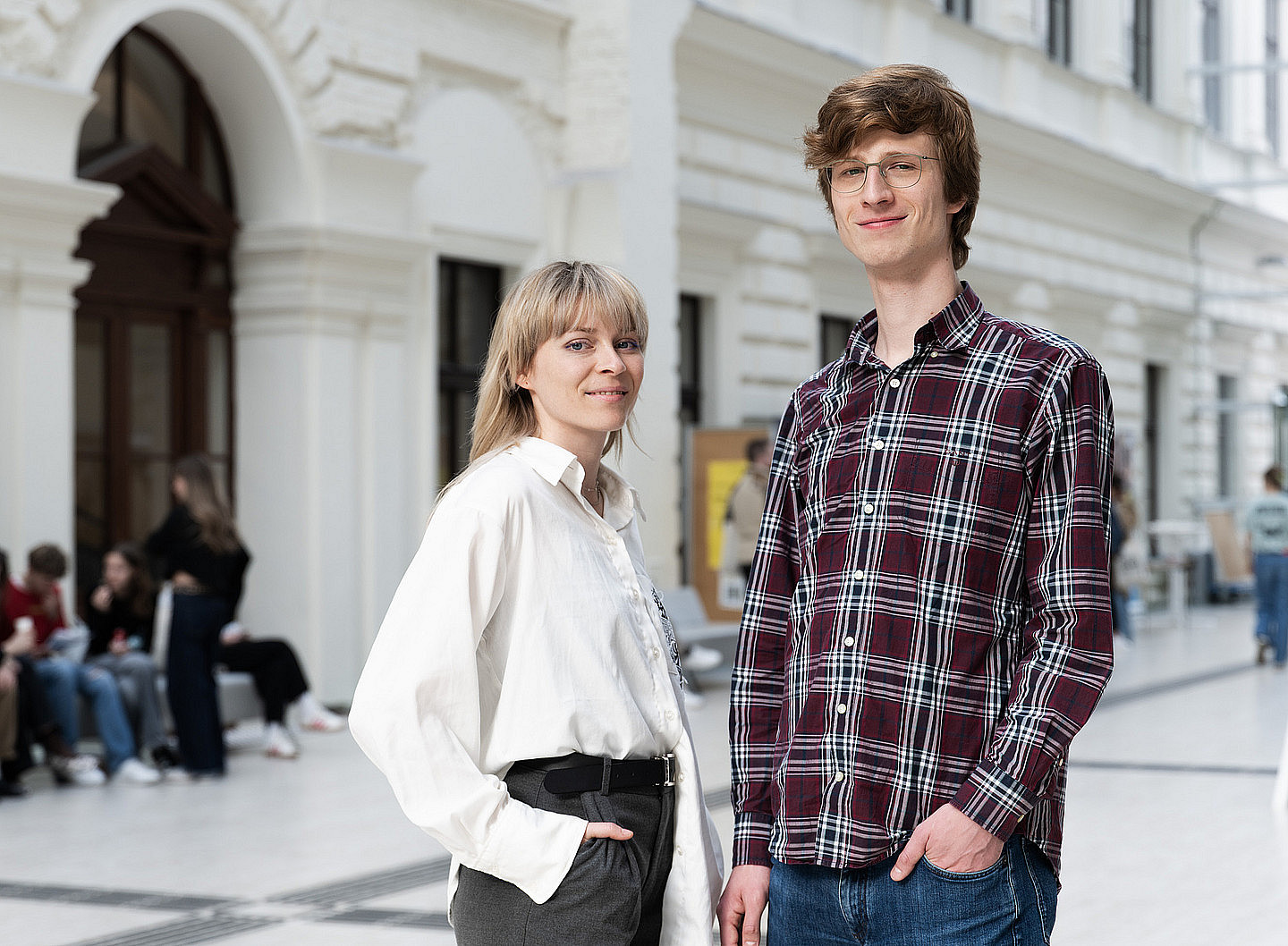 Ella und Fabian ©Uni Graz/Angele