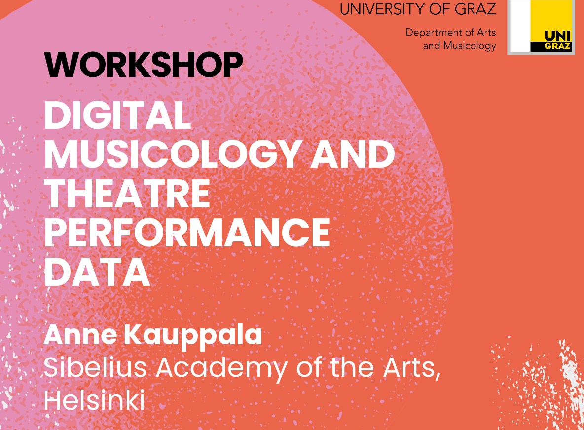Flyer des Workshops Digital Musicology 