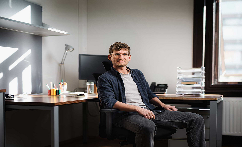 Elias Moser Foto: Uni Graz/Schaffernak
