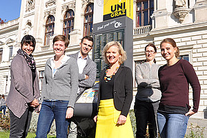 Das Team des FDZ GEWI hat mehrere Initiativen zur Flüchtlingshilfe auf Schiene gebracht. Foto: Uni Graz/Kastrun. 