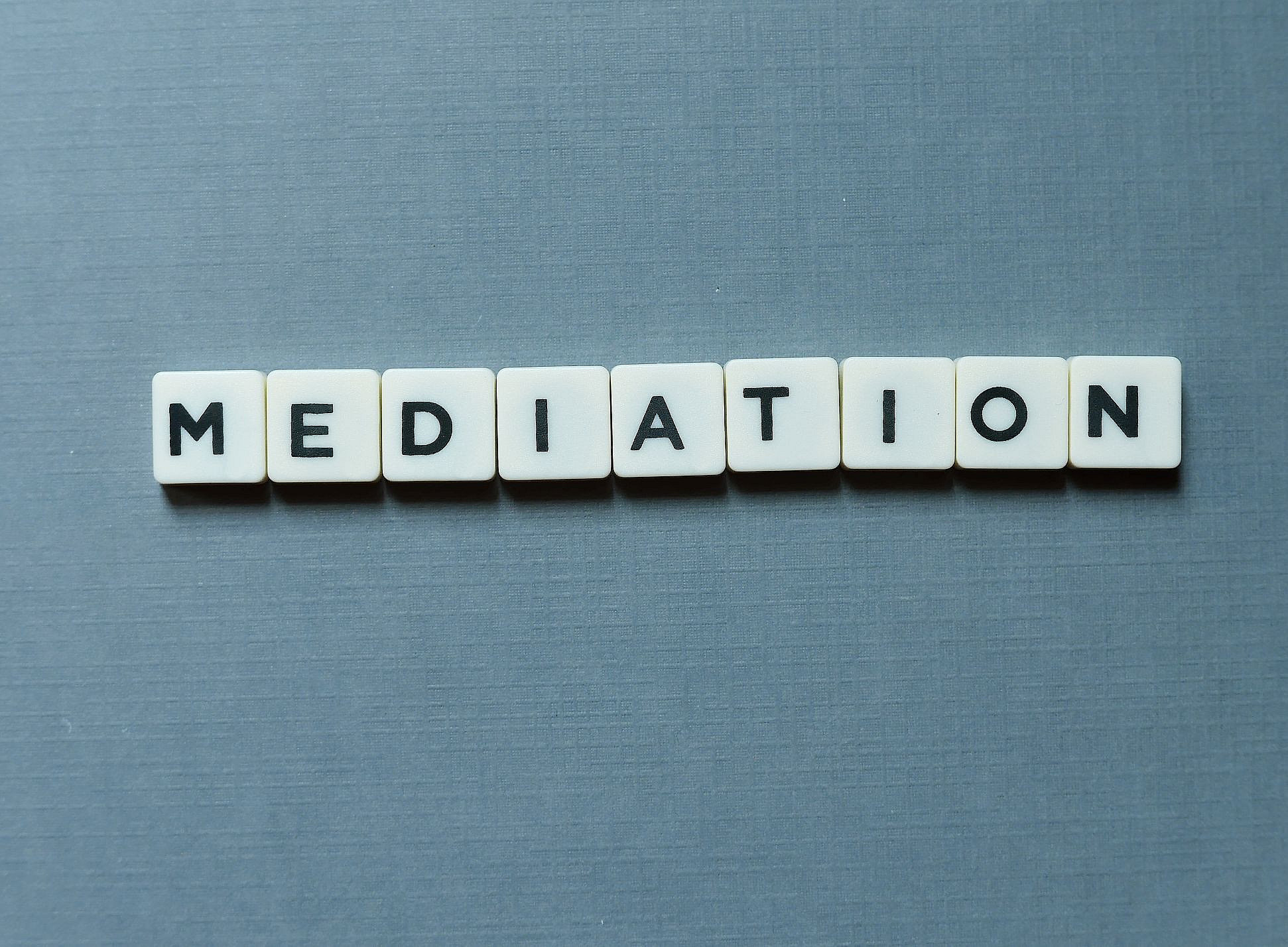 Schriftzug "Mediation" ©MohamadFaizal by Adobe Stock