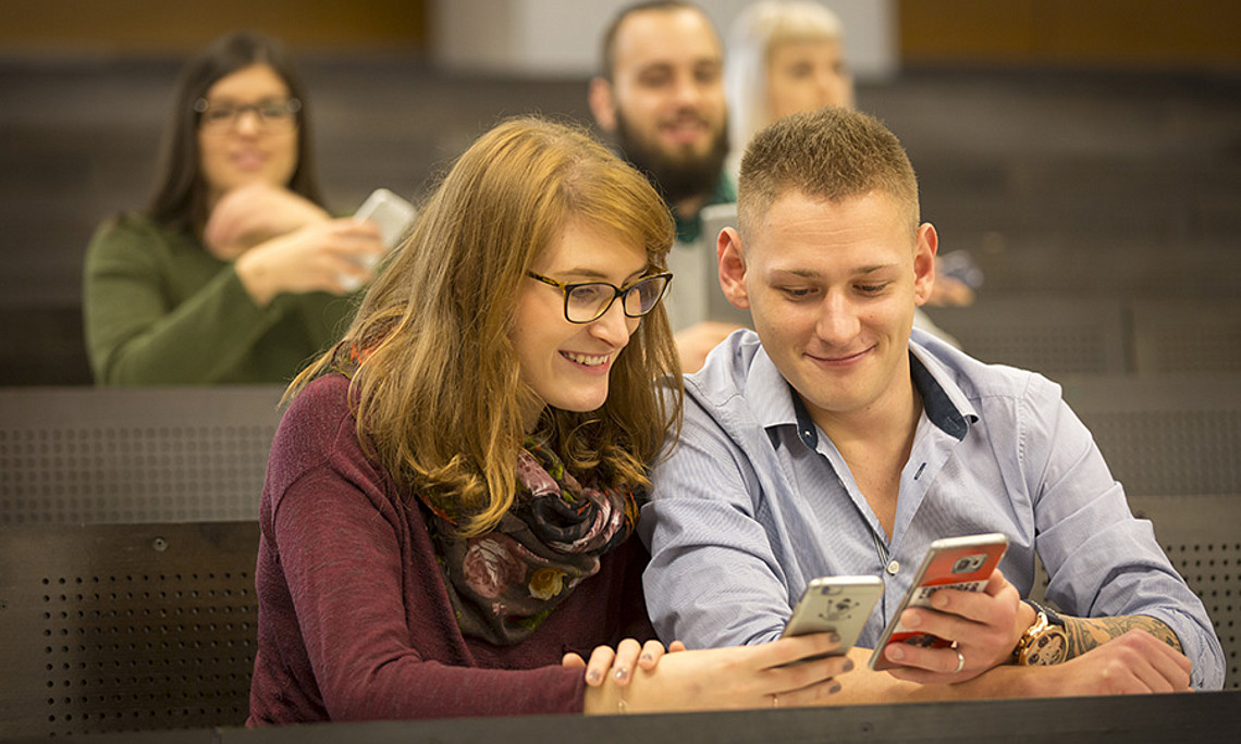 Die Anmeldung zu Lehrveranstaltungen im Sommersemester 2018 beginnt in der Woche ab 5.Februar. Foto: Uni Graz/Lunghammer 