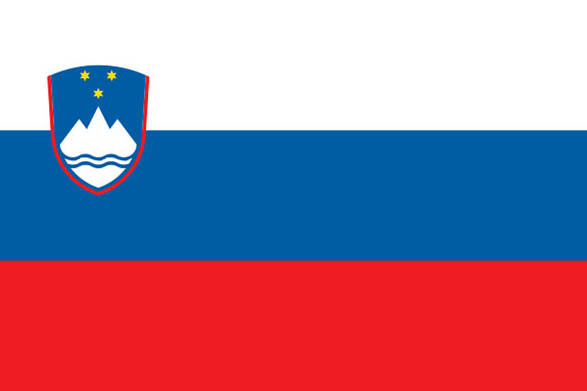 Slowenische Flagge