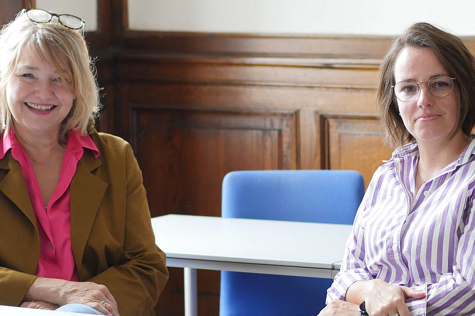 Kaya Kipcak und Karin Maier