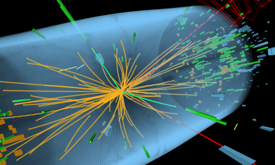 CMS event - Bild: CERN