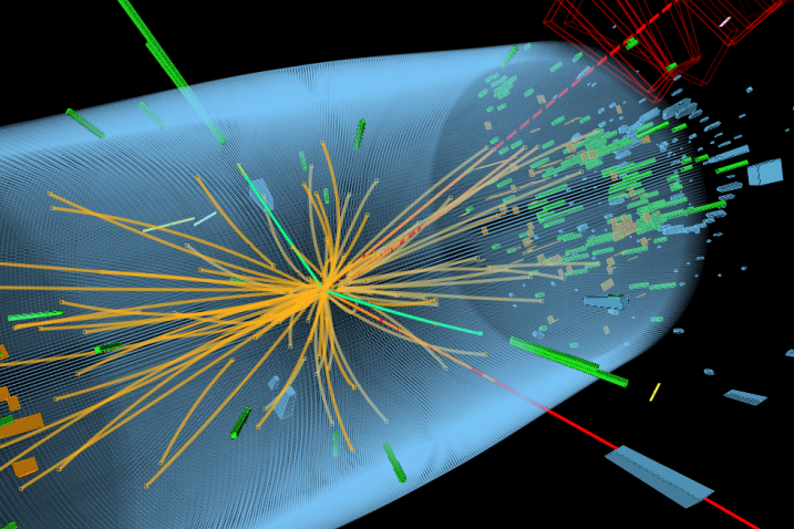 CMS event - image: CERN ©CERN