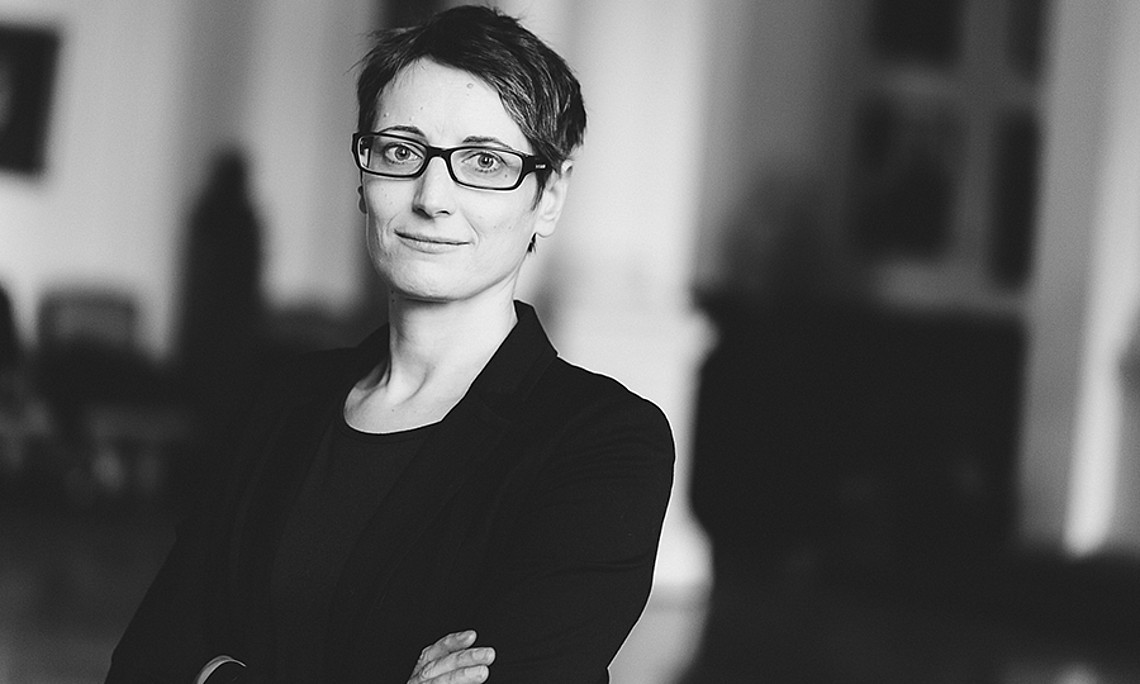 Elisabeth Hillebrand-Augustin is responsible for the Action Line 3 at the University of Graz. Phot credit: Uni Graz/Kanizaj. 