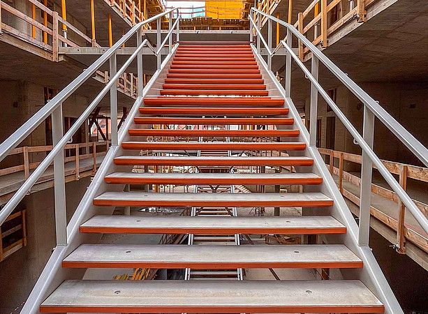 Atrium im Rohbau ©© Klaus Grill