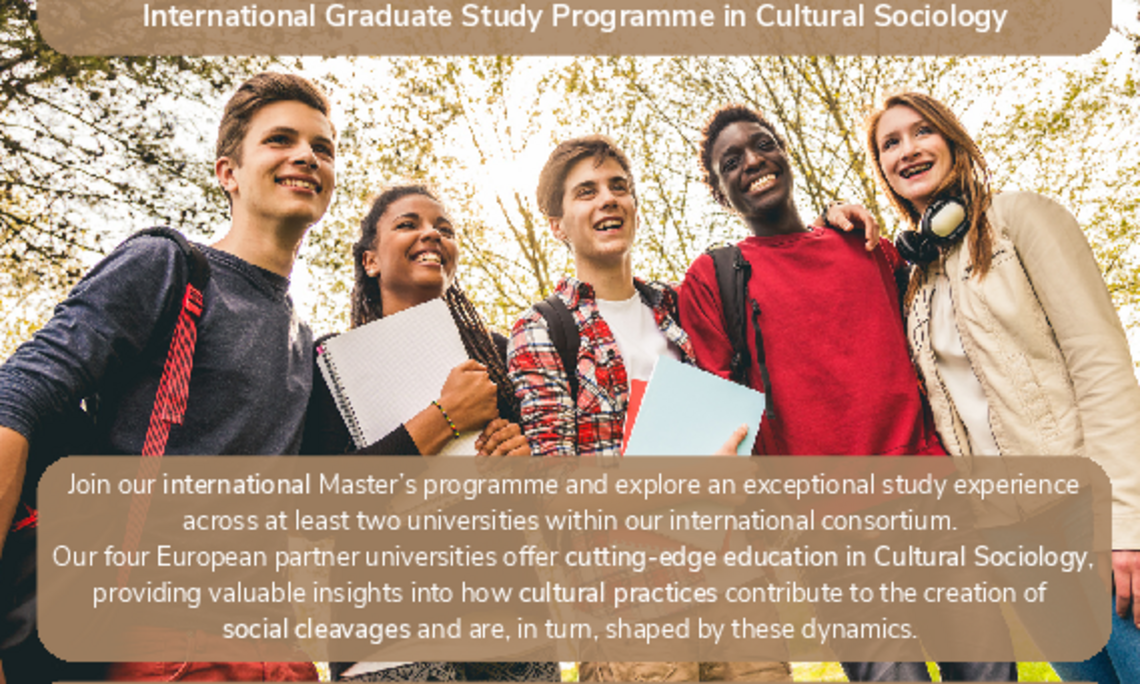 call for applications for the International Graduate Study Programme in Cultural Sociology