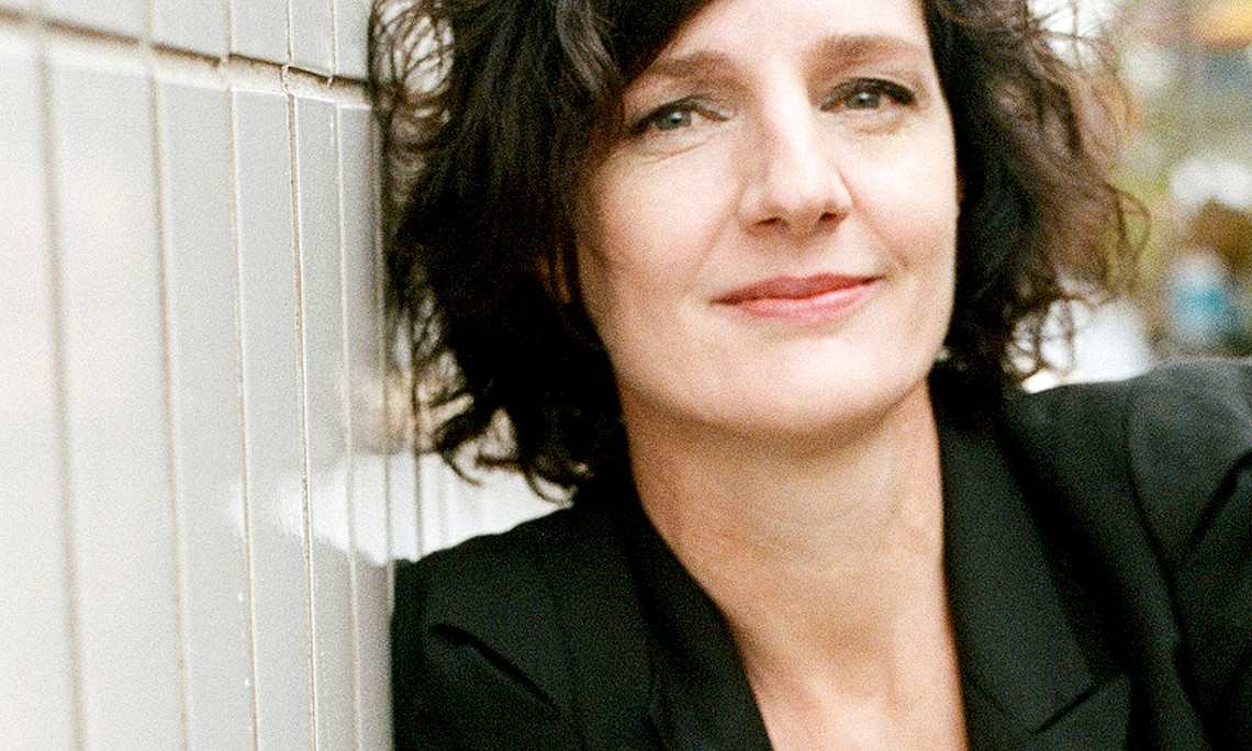Die österreichische Autorin Doris Knecht liest am 24. Juni 2019 an der Uni Graz. Foto: Pamela Rußmann