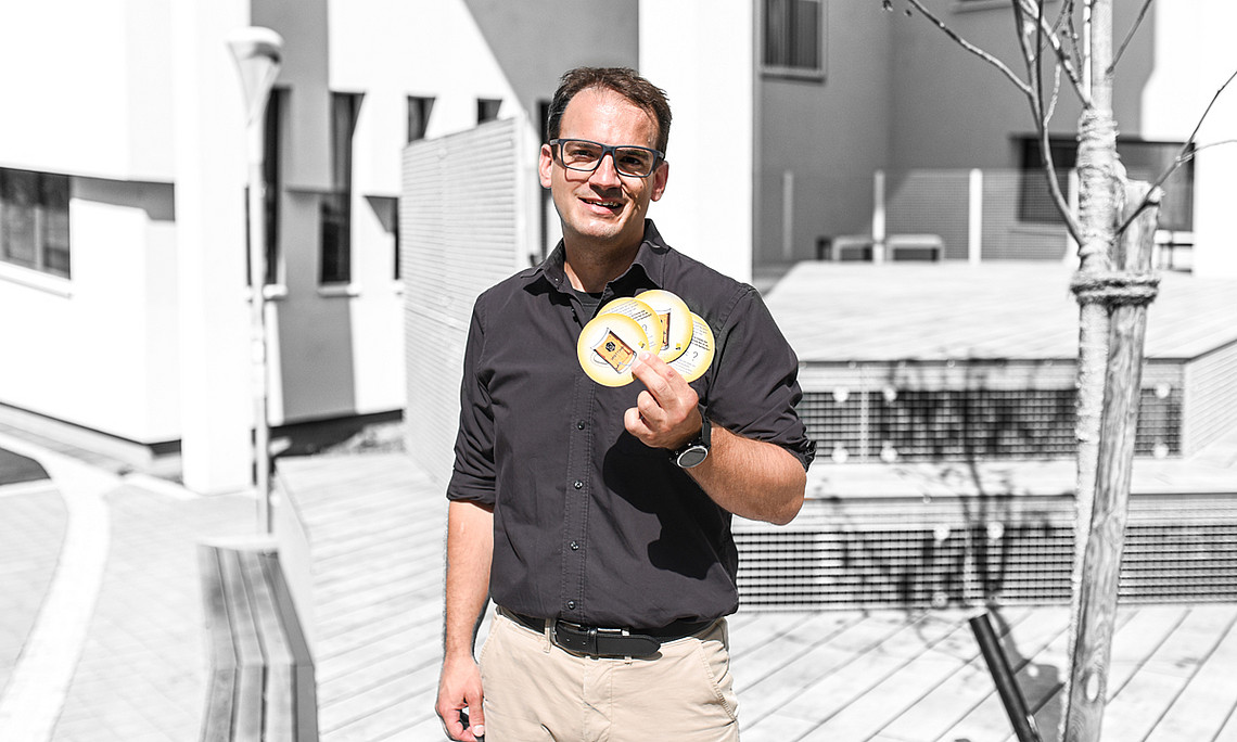 Philipp Spitzer macht Wissenschaft angreifbar. Foto: Uni Graz/Tzivanopoulos