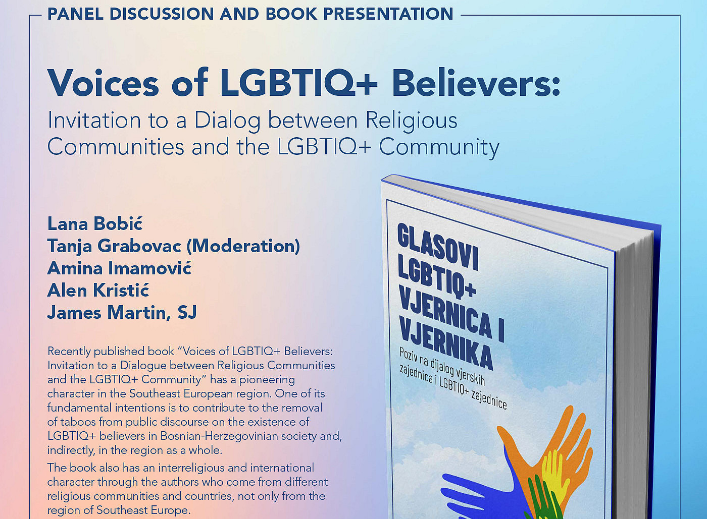 Poster Voices of LGBTIQ+ Believers 