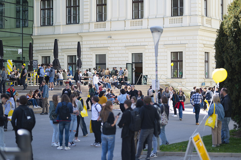 Der Campus am Tag der offenen Tür 2024