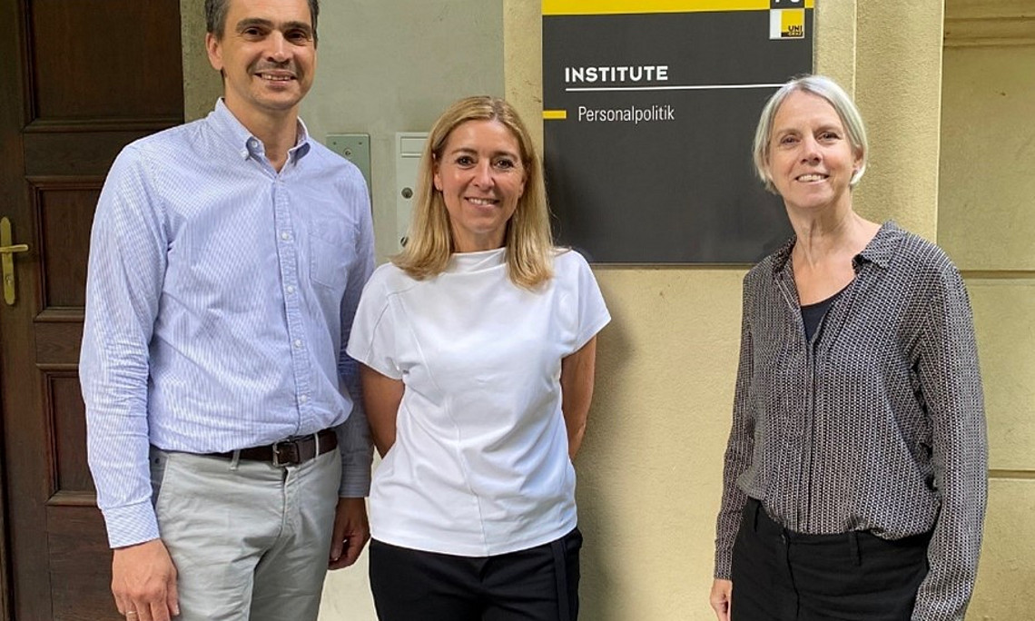 Mag. Andrea Baier, Steiermärkische Sparkasse, Dr. Hirt und Prof. Ortlieb
