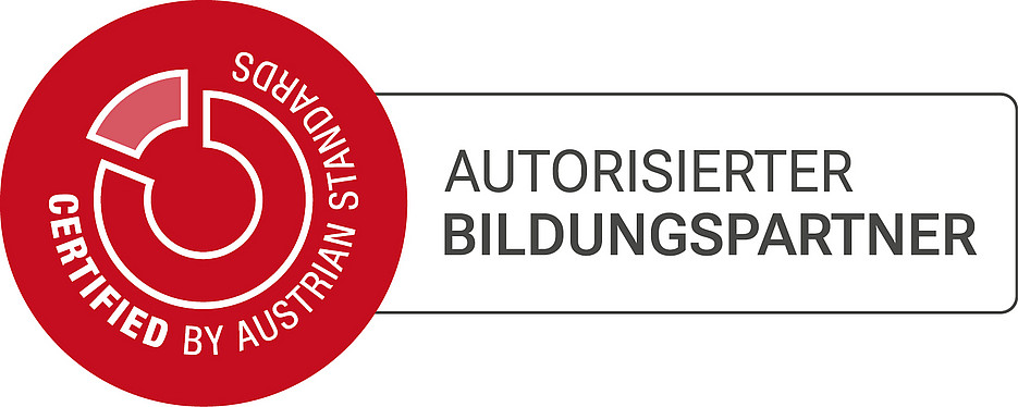 Bestätigung Autorisierter Bildungspartner von Austrian Standards 