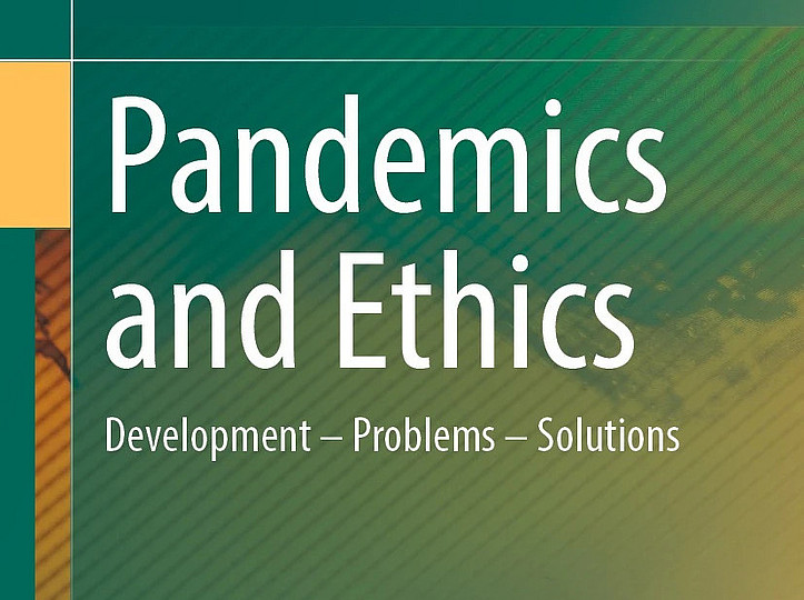 Cover of the book "Pandemics and Ethics. Development - Problems - Solutions" ©bitte Urheberangaben nachtragen