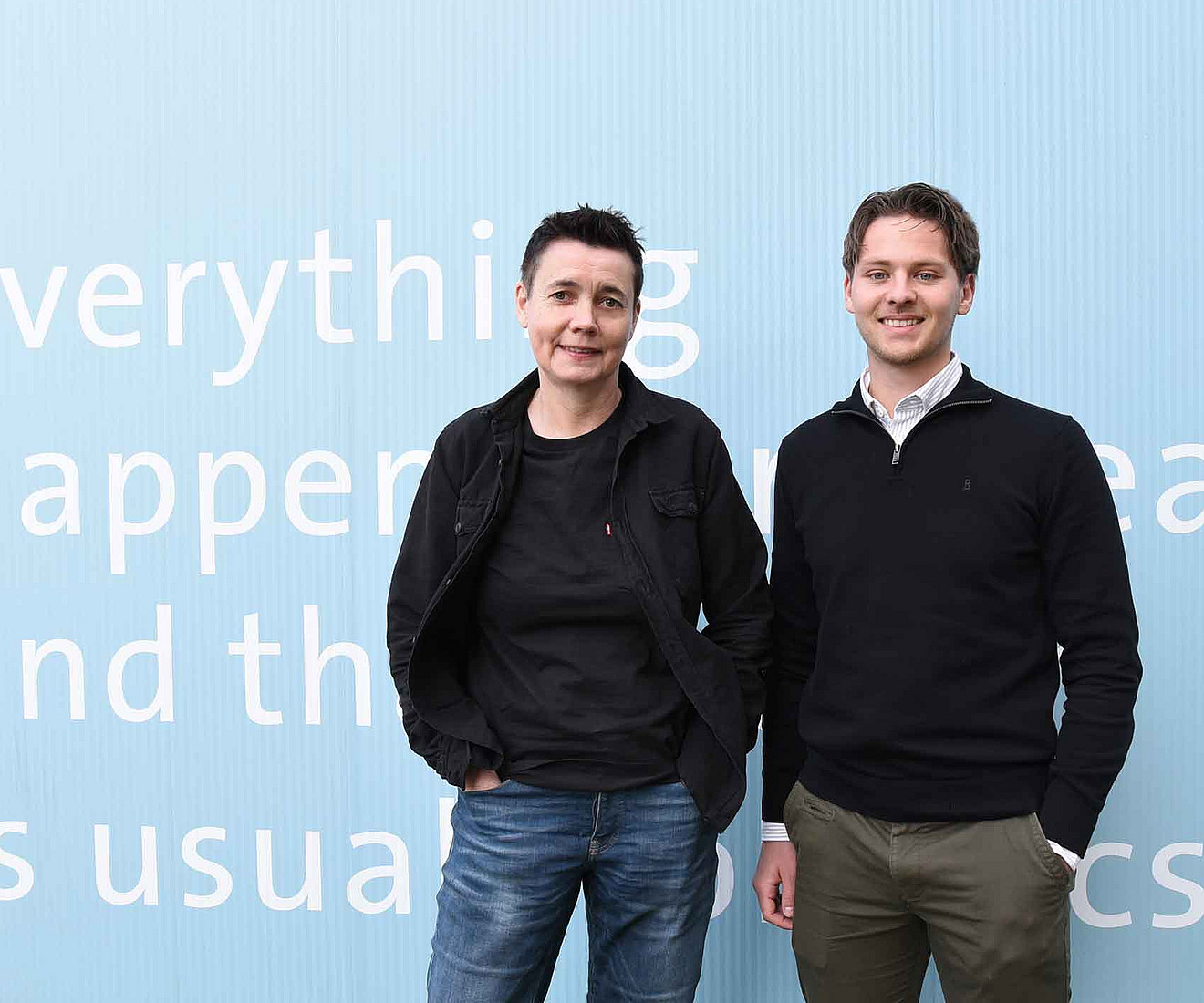 Astrophysikerin Astrid Veronig und Doktorand Christoph Schirninger