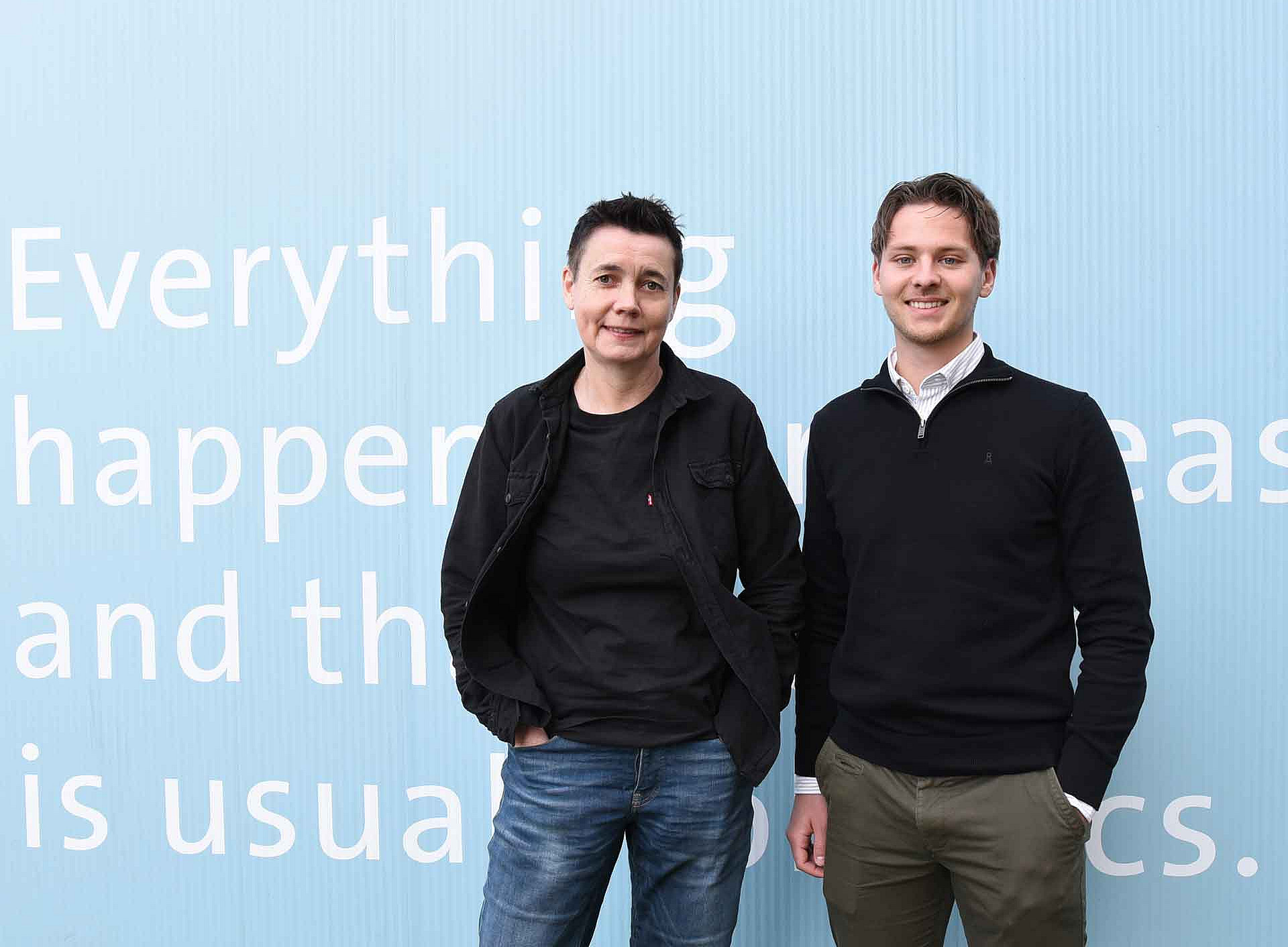 Astrid Veronig and Christoph Schirninger ©Uni Graz/Schweiger