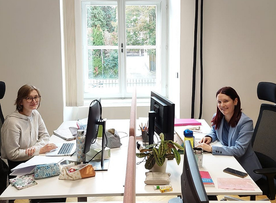 Lisa Schattmann und Hanna Gottlieb-Zimmermann 