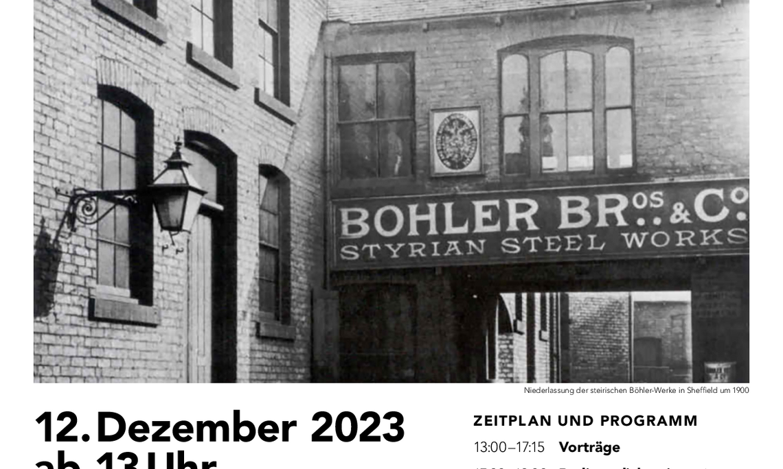 Die 7. Grazer Wirtschaftshistorischen Dialoge