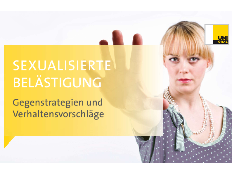 Cover_Broschüre_Frau mit ausgestreckter Hand_Stop-Zeichen 