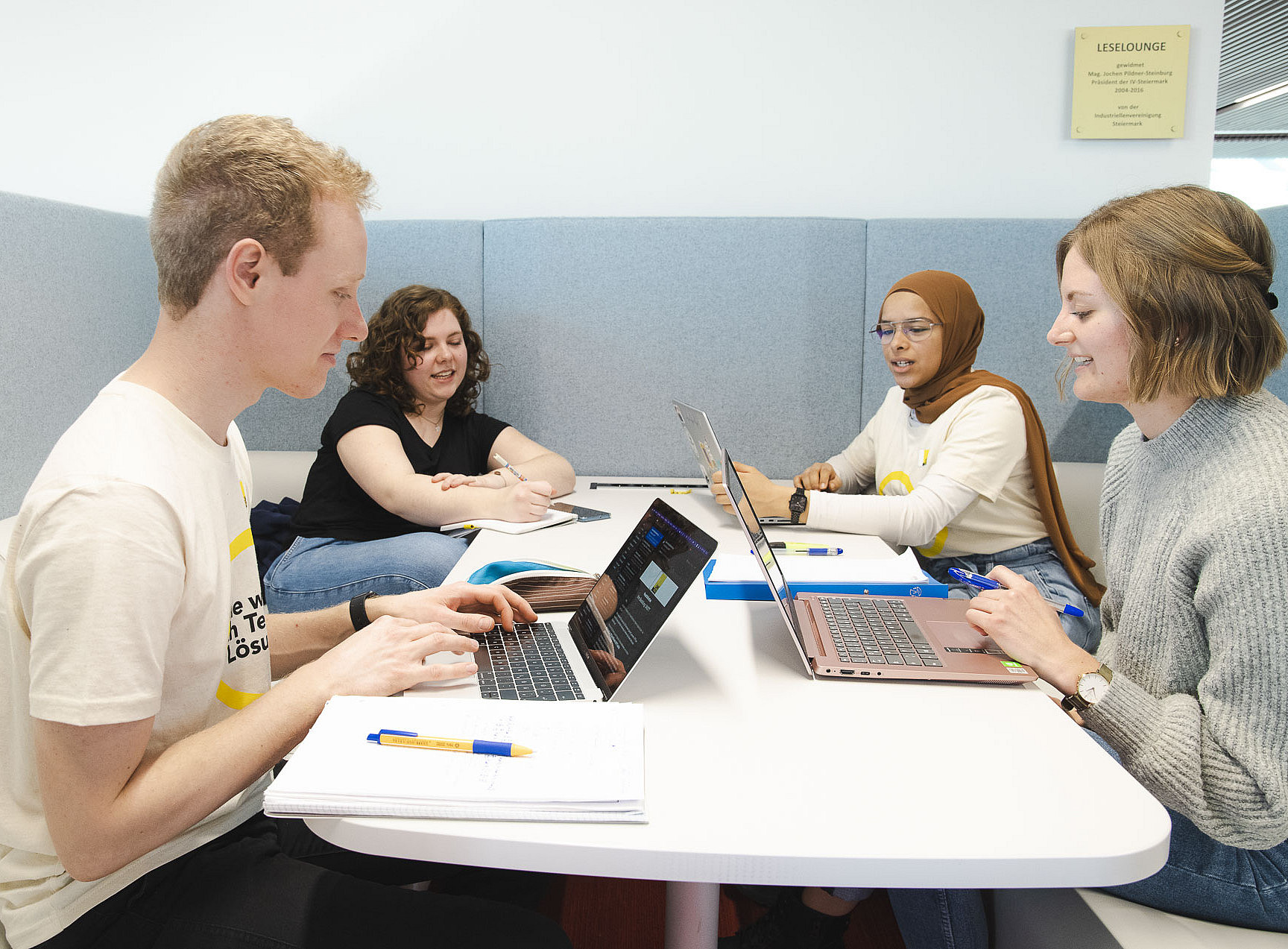 Frühere Öffnung der Hauptbibliothek zur Prüfungsphase im Test ©Uni Graz/Tzivanopoulos