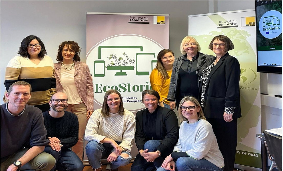 Das Erasmus+ Team bei der Auftaktveranstaltung