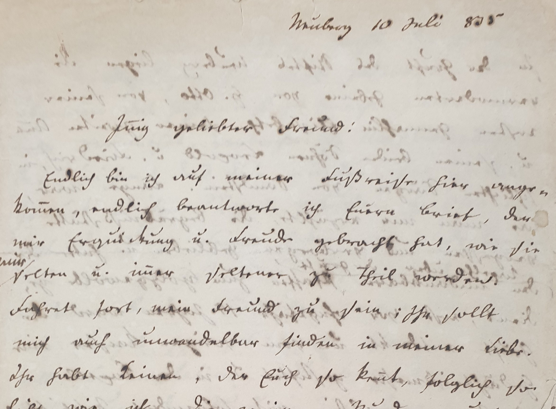 Brief Lenau an Grün 