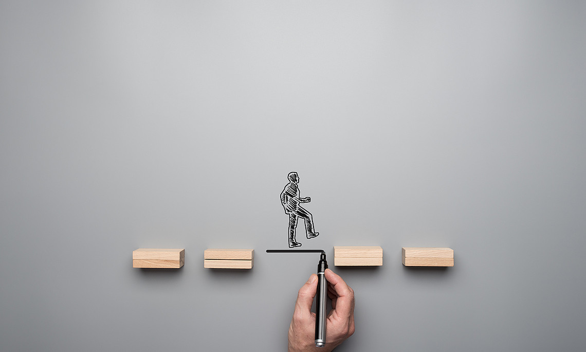 Business teamwork and cooperation concept