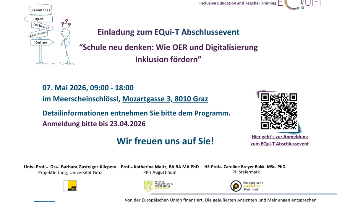 Einladung EQui-T Abschlussevent