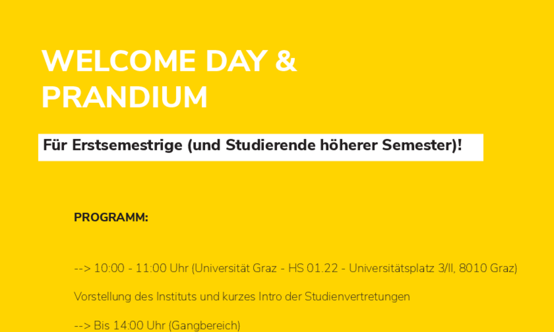 Welcome Day